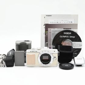 OLYMPUS オリンパス ミラーレス一眼 PEN E-PL7 ボディ ホワイト (ショット数4108枚) ミラーレス一眼レフカメラ 【中古】