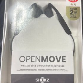 SHOKZ OPENMOVE ワイヤレス骨伝導ヘッドフォン グレー