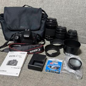 [美品] Canon EOS Kiss X9i レンズ3本セット