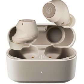 オーディオテクニカ 完全ワイヤレスイヤホン ATH-CKS30TW+ BG ライトベージュ