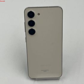 爆速発送Galaxy S23 8GB/256GB クリーム SCG19 AU版SIMフリー 美品