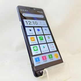 5111009D【美品】シンプルスマホ5/A001SH(ブルー)SoftBank版