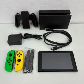 【初期化済み/動作品】 後期型 Nintendo Switch HAC-001(-01) ニンテンドー 任天堂 スイッチ バッテリー強化版 ゲーム機 本体 付属品多数