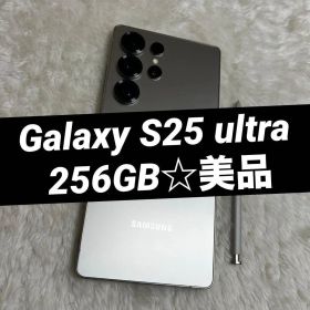 Galaxy S25 ultra 256GB チタニウムグレー 美品 a01