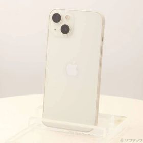 〔中古品〕 iPhone13 128GB スターライト MLND3J／A SIMフリー【276】