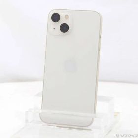 〔中古品〕 iPhone13 128GB スターライト MLND3J／A SIMフリー【251】