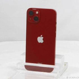 〔中古品〕 iPhone13 128GB プロダクトレッド MLNF3J／A SIMフリー【348】