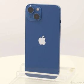 〔中古品〕 iPhone13 128GB ブルー MLNG3J／A SIMフリー【348】