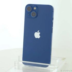〔中古品〕 iPhone13 128GB ブルー MLNG3J／A SIMフリー【258】