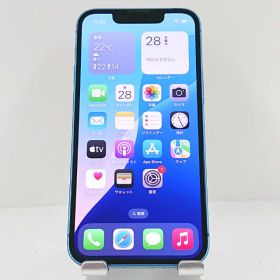 iPhone13 mini 128GB au ブルー 送料無料 本体 c11930 【中古】