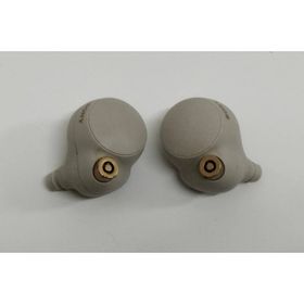 【ジャンク】SONY WF-1000XM4/YY2948/プラチナシルバー(ヘッドフォン/イヤフォン)