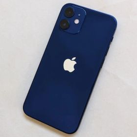 美品 iPhone 12 mini 64GB SIMフリー 顔認証対応 ブルー