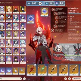 🌍アジア🔹R56🔹14 伝説🔸アルレッキーノ 完凸+5🔹マレー🔸807 原石🔸50 紡がれた運命 リセマラ🕹️iOS/Android/pc/ボックス/PS