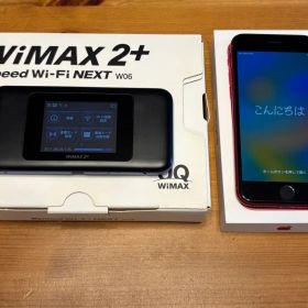 iPhone SE 第3世代64GB 赤Speed WiFi W06 まとめ売り