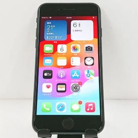 iPhoneSE 第3世代 64GB au ミッドナイト 送料無料 本体 c12187
