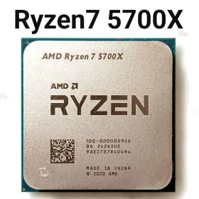 【新品未使用】AMD Ryzen 7 5700X AM4 動作確認済み Amazon | AMD Ryzen 7 5700X without cooler 3.4GHz 8コア / 16