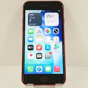 iPhoneSE 第3世代 128GB SIMフリー レッド 送料無料 本体 c16074
