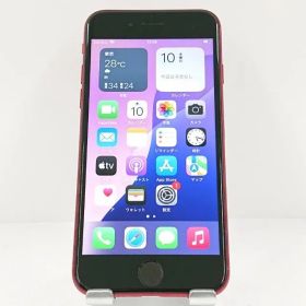 【ジャンク品】iPhoneSE 第3世代 128GB au レッド 送料無料 本体 c13538 ※ジャンク