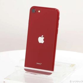 〔中古品〕 iPhone SE 第3世代 64GB プロダクトレッド MMYE3J／A SIMフリー【269】