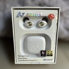 AVIoT TE-D01m2 Polar ホワイト ワイヤレスイヤフォン 白