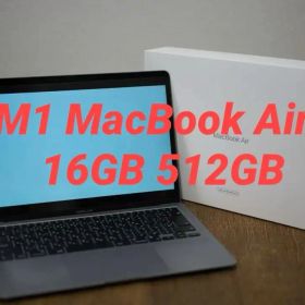 【値下げ】M1 Macbook Air 16GB 512GB スペースグレー