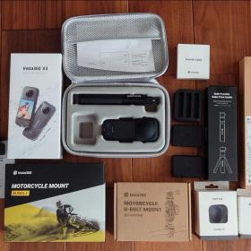 Insta360 X3 バイク撮影キット他 オプション多数