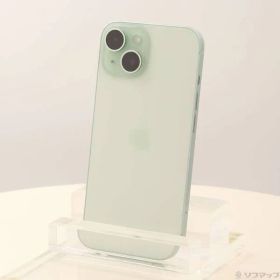 〔中古品〕 iPhone15 128GB グリーン MTMM3J／A SIMフリー【352】