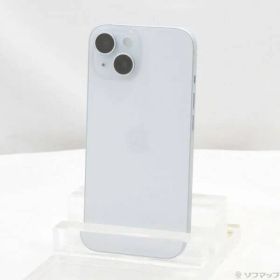 〔中古品〕 iPhone15 128GB ブルー MTML3J／A SIMフリー【276】