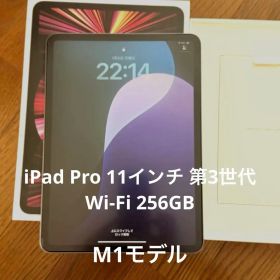 iPad Pro 11インチ 第3世代 Wi-Fi 256GB スペースグレイ
