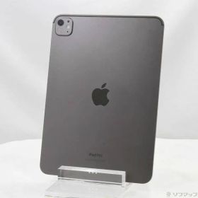 〔中古品〕 iPad Pro 11インチ 第5世代 標準ガラス 256GB スペースブラック MVV83J／A Wi-Fi【198】