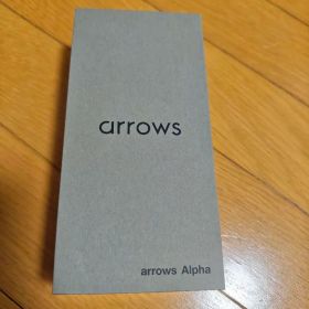 【最安値 新品未開封】arrows Alpha 本体　ブラック 楽天ビック｜FCNT｜エフシーエヌティー 【SIMフリー】arrows Alpha