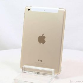 〔中古〕Apple(アップル) iPad mini 3 128GB ゴールド MGYU2J／A au〔262-ud〕