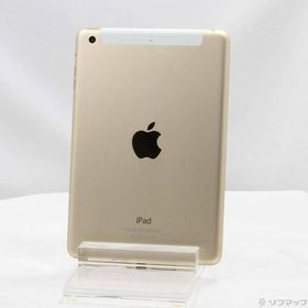 〔中古〕Apple(アップル) iPad mini 3 16GB ゴールド MGYR2J／A docomo〔348-ud〕
