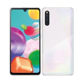 Galaxy A41 SCV48[64GB] UQモバイル ホワイト【安心保証】