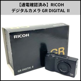 【通電確認済み】RICOH デジタルカメラ GR DIGITAL Ⅱ