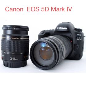 キャノン Canon EOS 5D Mark IV標準&望遠ダブルレンズセット