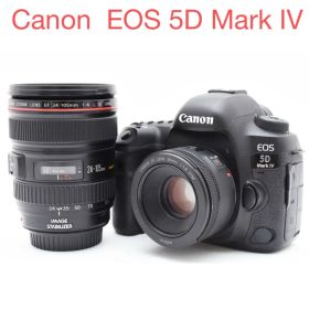 一眼レフカメラ Canon EOS 5D Mark IV ダブルレンズセット