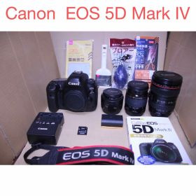 一眼レフカメラ/Canon EOS 5D Mark IVトリプルレンズセット