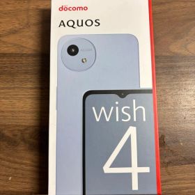 新品未使用 AQUOS wish 4 ブルー