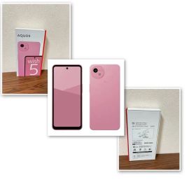 AQUOS wish5 SH-52Fピンク （ナデシコ）箱付き