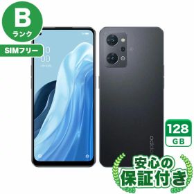 【ポイント5倍】SIMフリー OPPO Reno7 A CPH2353 スターリーブラック128GB 本体[Bランク] Androidスマホ 中古 送料無料 当社3ヶ月保証