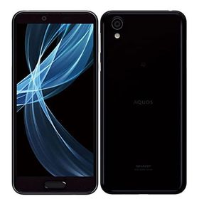 【中古】 AQUOS sense plus SH-M07 ブラック shm07bk7mtm