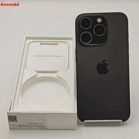 iPhone15 Pro 128GB ブラックチタニウム MTU73J/A AU版SIMフリー