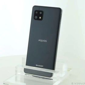 【中古】SHARP(シャープ) AQUOS sense6s 64GB ブラック SH-RM19s 楽天 SIMフリー 【262-ud】