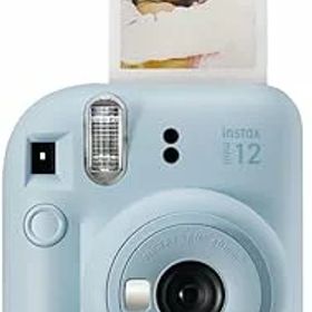 【中古】［非常に良い］富士フイルム Instax Mini 12 インスタントカメラ - パステルブルー