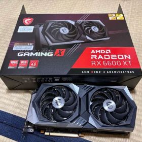 MSI Radeon RX 6600 XT 8GB Gaming X②