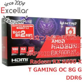[bn:2] SAPPHIRE NITRO+ Radeon RX 6600 XT GAMING OC 8G GDDR6 11309-01-20G PCIExp 8GB 未使用