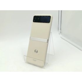 【中古】MOTOROLA 国内版 【SIMフリー】 motorola razr 40 バニラクリーム 8GB 256GB PAYC0001JP【DS秋葉】保証期間1ヶ月【ランクA】