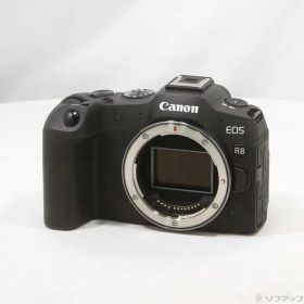 【中古】Canon(キヤノン) EOS R8 ブラック ボディ 【262-ud】