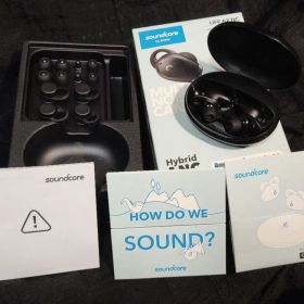 Soundcore LIFE A2 NC ワイヤレスイヤホン 本体 ケース 箱